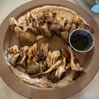 Mazal - Shawarma Rubbed Oyster Mushrooms (v, gf) - Wine Bars Near Me - Los Angeles, California Mazal - Shawarma Rubbed Oyster Mushrooms (v, gf) - Wine Bars Near Me - Los Angeles, California