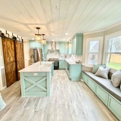 Heart of the Home Kitchens - Havelock Kitchen and window bench