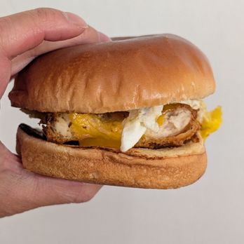 Bruxie - Brioche Breakfast Sandwich was not too impressive - it was small and not crispy. Don't recommend ordering takeout - Chicken Shop Near Me - Los Angeles, California Bruxie - Brioche Breakfast Sandwich was not too impressive - it was small and not crispy. Don't recommend ordering takeout - Chicken Shop Near Me - Los Angeles, California
