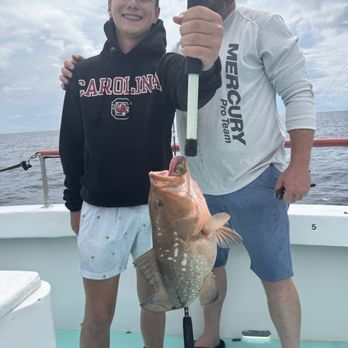 Family Tradition Charters - This scamp is as dinner delicious - Boat Charters Near Me - Panama City, Florida Family Tradition Charters - This scamp is as dinner delicious - Boat Charters Near Me - Panama City, Florida
