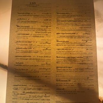 116 Cocktail Bar by Hachiroku - Other side of their menu - Cocktail Bars Near Me - New Haven, Connecticut 116 Cocktail Bar by Hachiroku - Other side of their menu - Cocktail Bars Near Me - New Haven, Connecticut