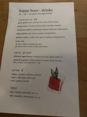 Menu photo 1 Park & Grove Charleston, SC Menu photo 1 Park & Grove Charleston, SC
