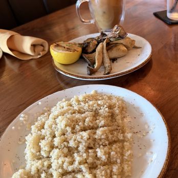 GRANVILLE - Quinoa and trumpet mushrooms - New American Near Me - Pasadena, California GRANVILLE - Quinoa and trumpet mushrooms - New American Near Me - Pasadena, California
