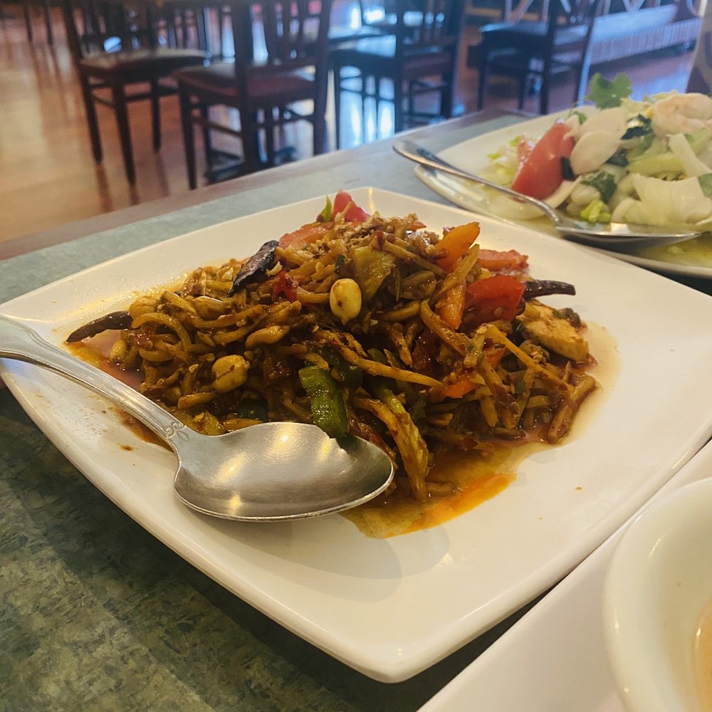 Thai House - Kung Pao Chicken x10 level spicy - Thai Near Me - Las Vegas, Nevada Thai House - Kung Pao Chicken x10 level spicy - Thai Near Me - Las Vegas, Nevada