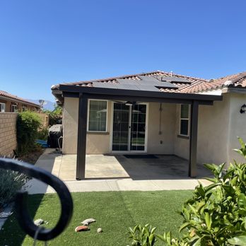 Bravo Patio Covers - Patio with patio cover. - Patio Coverings Near Me Bravo Patio Covers - Patio with patio cover. - Patio Coverings Near Me