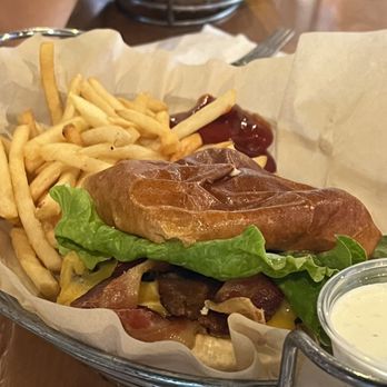 Torrance Tavern - Tavern burger with added bacon - Sports Bars Near Me - Torrance, California Torrance Tavern - Tavern burger with added bacon - Sports Bars Near Me - Torrance, California