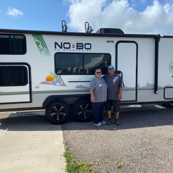 Howdy RV - Very excited for these RVers! Congrats Mr. & Mrs. Salaiz on the 2022 Forest River No Boundaries 19.3. Thank you for your purchase. - RV Dealers Near Me - Mathis, Texas Howdy RV - Very excited for these RVers! Congrats Mr. & Mrs. Salaiz on the 2022 Forest River No Boundaries 19.3. Thank you for your purchase. - RV Dealers Near Me - Mathis, Texas