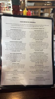 Menu photo 2 Boulder Dam Brewing Co. Boulder City, NV Menu photo 2 Boulder Dam Brewing Co. Boulder City, NV