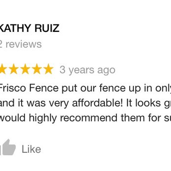 Frisco Fence - Review - Fences & Gates Near Me - Frisco, Texas