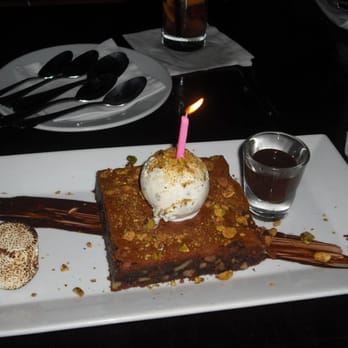 Balans - Birthday Brownie - New American Near Me - Miami Beach, Florida Balans - Birthday Brownie - New American Near Me - Miami Beach, Florida