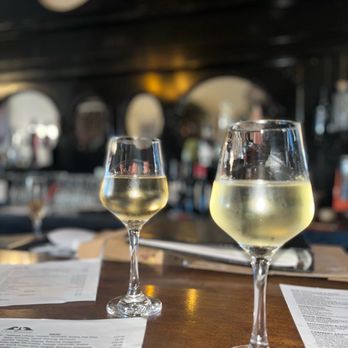Chez Mansour - two glasses of wine - Lebanese Near Me - Albany, California Chez Mansour - two glasses of wine - Lebanese Near Me - Albany, California