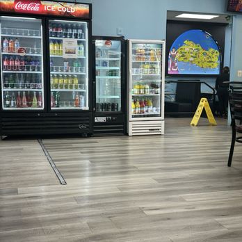 La Fe Restaurant And Pupuseria - Cold drinks (and you can see the booths they have on the other side of the restaurant) - Salvadoran Near Me - Chantilly, Virginia La Fe Restaurant And Pupuseria - Cold drinks (and you can see the booths they have on the other side of the restaurant) - Salvadoran Near Me - Chantilly, Virginia