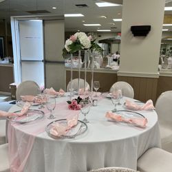 American Legion - Wedding Table Setup DecorbyDuBois