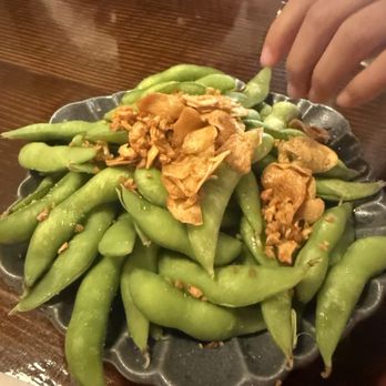 MENSHO - Garlic edamame - Ramen Near Me - Walnut Creek, California