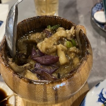 Tasty Moment - Century Egg with Eggplant - Shanghainese Near Me - Edison, New Jersey