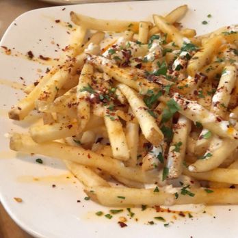 Jack's Urban Eats - Urban Fries with the Tri-Tip Sandwich in the back. - American Near Me - Davis, California