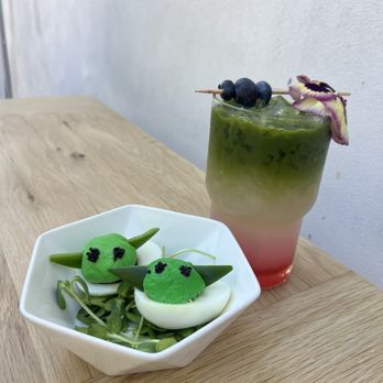 The Coffee Builders - Matcha Lorian with Champagne Caviar Devilled Eggs! - Coffee & Tea Near Me - Phoenix, Arizona The Coffee Builders - Matcha Lorian with Champagne Caviar Devilled Eggs! - Coffee & Tea Near Me - Phoenix, Arizona