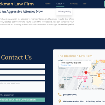 The Blackman Law Firm - Workers Compensation Law Near Me - Irvine, California The Blackman Law Firm - Workers Compensation Law Near Me - Irvine, California
