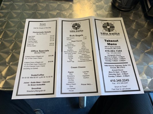 Menu photo 4 Naval Bagels Annapolis, MD Menu photo 4 Naval Bagels Annapolis, MD