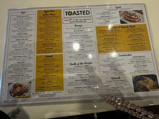 Menu photo 8 Toasted Gastrobrunch Las Vegas, NV