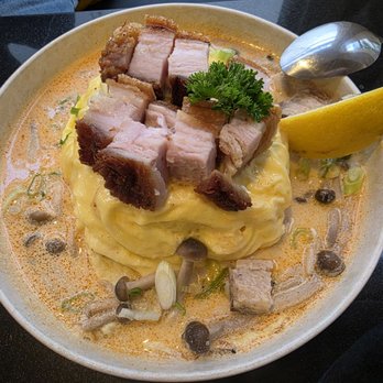 Samuthr Thai Restaurant - Tom yum omelet with pork 18$ 7.9/10 - Thai Near Me - San Jose, California Samuthr Thai Restaurant - Tom yum omelet with pork 18$ 7.9/10 - Thai Near Me - San Jose, California