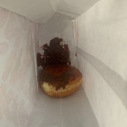 Dunkin' - Frosted donut upside down :(