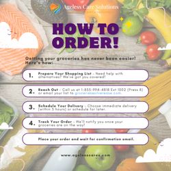 Ageless Care Solutions - How to order Groceries!!
