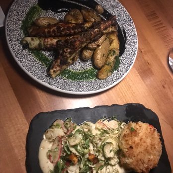 Rusty Pelican - Miami - Crab Cake Grilled Herb Marinated Octopus - Seafood Near Me - Key Biscayne, Florida Rusty Pelican - Miami - Crab Cake Grilled Herb Marinated Octopus - Seafood Near Me - Key Biscayne, Florida