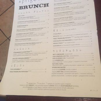 Sprig & Vine - Brunch Menu - Vegan Near Me - New Hope, Pennsylvania Sprig & Vine - Brunch Menu - Vegan Near Me - New Hope, Pennsylvania