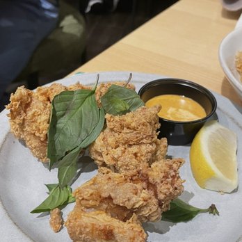Jun Bistro - 香脆炸鸡佐冬阴功酱 Fried Chicken with Tom Yum Sauce - Chinese Near Me - Milpitas, California Jun Bistro - 香脆炸鸡佐冬阴功酱 Fried Chicken with Tom Yum Sauce - Chinese Near Me - Milpitas, California