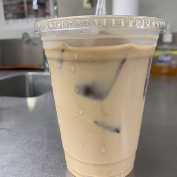 North Fork Roasting - An "iced cappuccino". More like a milked down iced latte... - Coffee & Tea Near Me - Southold, New York
