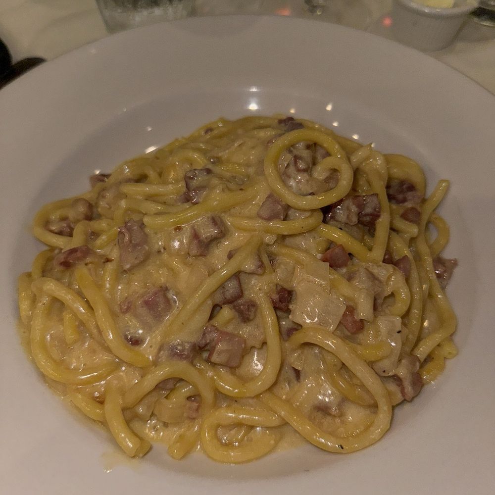 Bucatini Carbonara Bucatini Carbonara