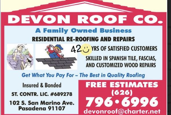 Devon Roof Co. Logo