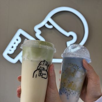 HEYTEA - Matcha Cloud Jasmine Latte - Bubble Tea Near Me - San Jose, California HEYTEA - Matcha Cloud Jasmine Latte - Bubble Tea Near Me - San Jose, California