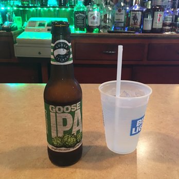 Monday's Union Restaurant - a bottle of boose ipa next to a plastic cup - Pizza Near Me - Latrobe, Pennsylvania Monday's Union Restaurant - a bottle of boose ipa next to a plastic cup - Pizza Near Me - Latrobe, Pennsylvania