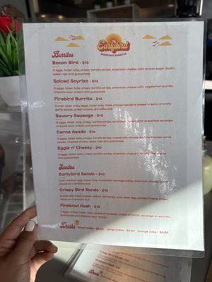 Menu photo 3 Earlybird Breakfast Burritos San Diego, CA Menu photo 3 Earlybird Breakfast Burritos San Diego, CA