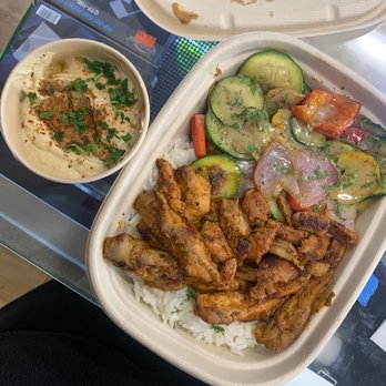 GastrobotEats - Chicken rice bowl , good protein get it every time after gym - Salad Near Me - Los Angeles, California