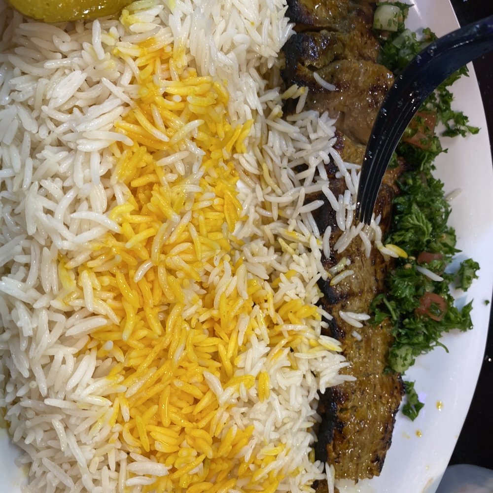 Beef souvlaki plate. Regular. Beef souvlaki plate. Regular.