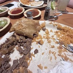 Asada chimichanga