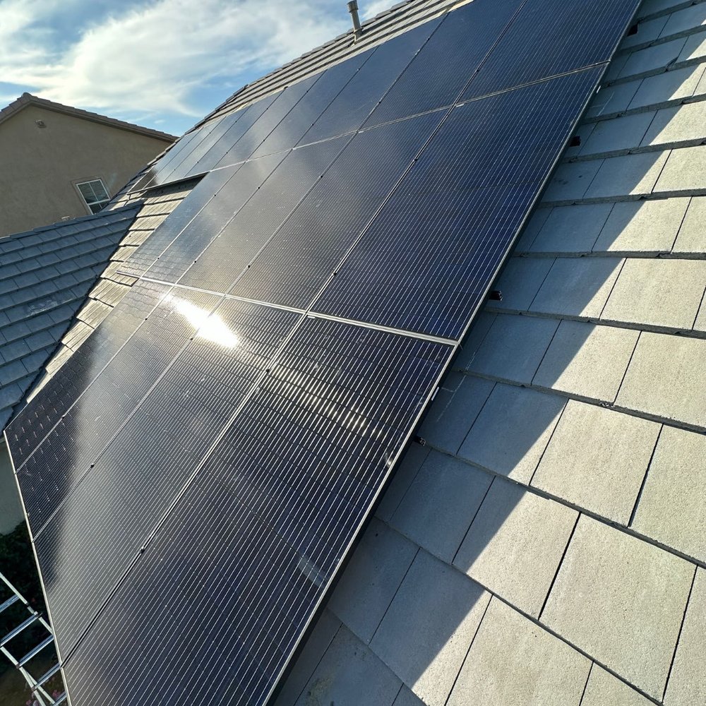 Evergreen Solar - Close up shot - Solar Installation Near Me - Los Angeles, California Evergreen Solar - Close up shot - Solar Installation Near Me - Los Angeles, California