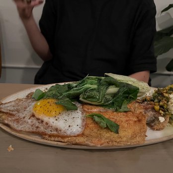 Bellflower - Cornmeal crusted trout - New American Near Me - Ypsilanti, Michigan