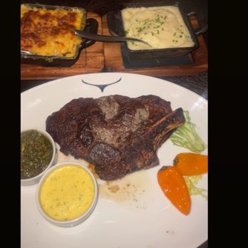 Masons Steakhouse - Ribeye bone in Mash potatoes Mac & Cheese - Steakhouses Near Me - Quincy, Massachusetts Masons Steakhouse - Ribeye bone in Mash potatoes Mac & Cheese - Steakhouses Near Me - Quincy, Massachusetts