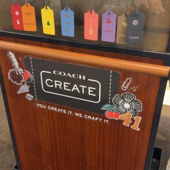 Coach - Customization kiosk - Accessories Near Me - Temecula, California