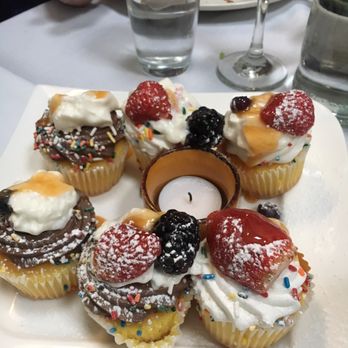 Twist fells point - they dolled up the cupcakes for a friend's birthday :) - Mediterranean Near Me - Baltimore, Maryland
