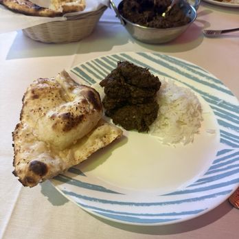 Little India Cafe - Naan, rice, veggie saag dish - Indian Near Me - Glen Burnie, Maryland Little India Cafe - Naan, rice, veggie saag dish - Indian Near Me - Glen Burnie, Maryland