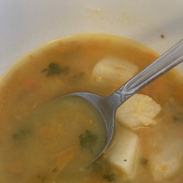 Creamy Green Pea Soup
