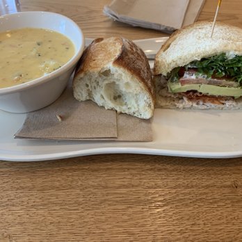 Panera Bread - Turkey blt and broccoli cheese soup - Salad Near Me - Scottsdale, Arizona Panera Bread - Turkey blt and broccoli cheese soup - Salad Near Me - Scottsdale, Arizona