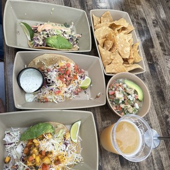 Encinitas Fish Shop - TKO Taco, Spicy Dorado Taco Mahi - Mahi Ceviche - Seafood Near Me - Encinitas, California