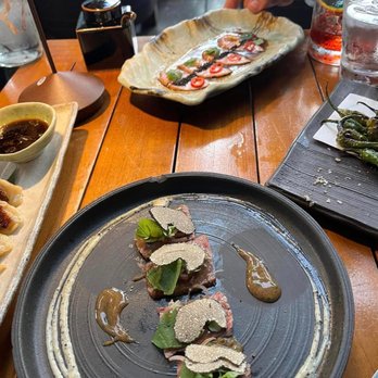 Zuma - Wagyu beef Tataki truffle mousse - Japanese Near Me - Miami, Florida Zuma - Wagyu beef Tataki truffle mousse - Japanese Near Me - Miami, Florida