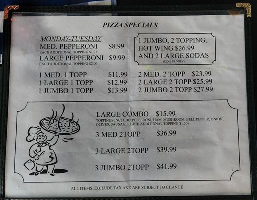 Menu photo 1 Chicken King Perris, CA